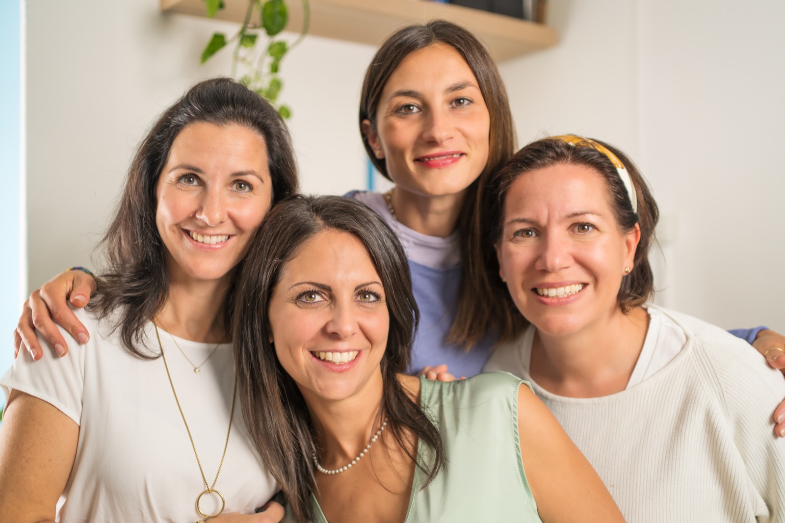 Il Team di Formazione 1001nanna® — Gioia Quattroventi, Eva Monteneri, Laura Zandegiacomo de Lugan, Giorgia Tiz